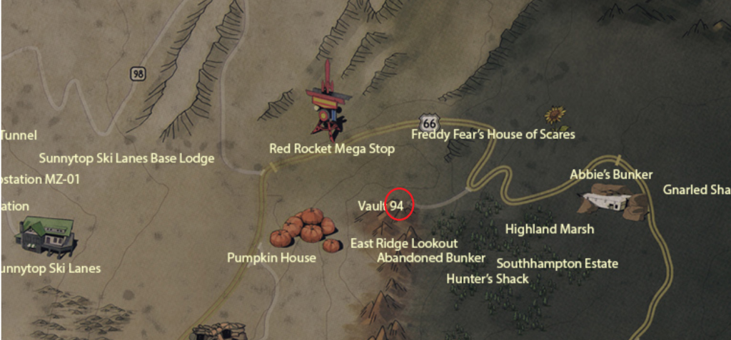 Fallout 76: Where To Find All The Vaults | Vault 63, 94 & 96 Locations ...