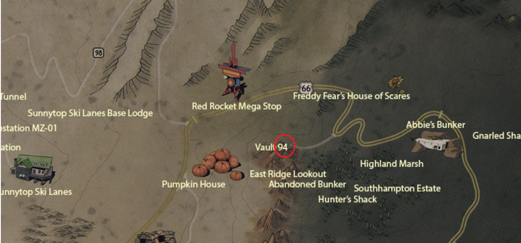 Fallout 76 Where To Find All The Vaults Vault 63 94 And 96 Locations