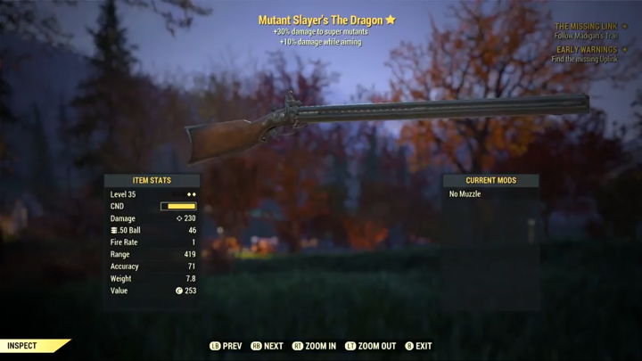 Aparecer erótico Lujoso Fallout 76: How To Get The Dragon Four-Barreled Rifle | New Weapon Guide -  Gameranx