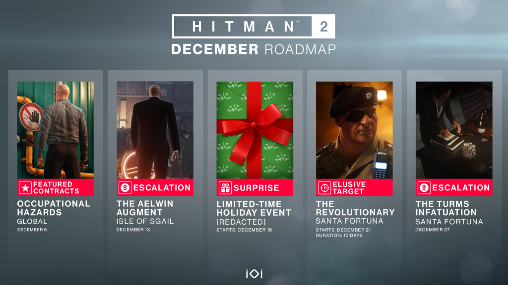 Free Hitman 2 Holiday Update Now Live on All Platforms; Full DLC