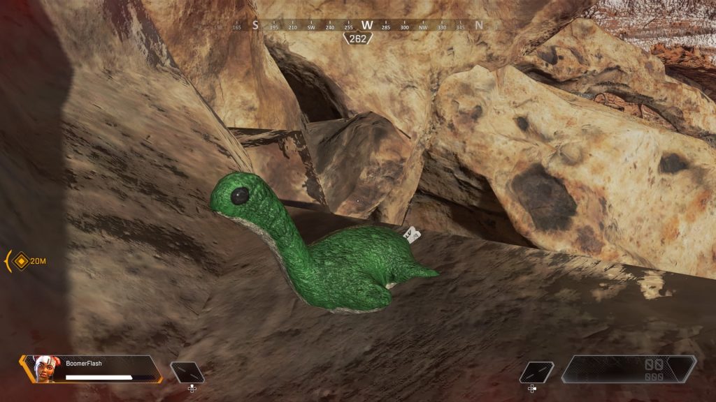 Apex Legends: There's A Stuffed Dino Easter Egg & Reaching Him Is Not 