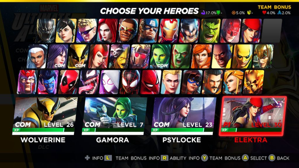 Marvel Ultimate Alliance 3 Get The Biggest Team Bonuses With These Character Combos Gameranx