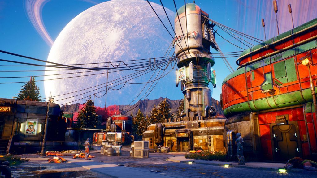 1 Hour Of NEW The Outer Worlds 4K Gameplay - SHOOTING! LOOTING!  CONVERSATIONS! 