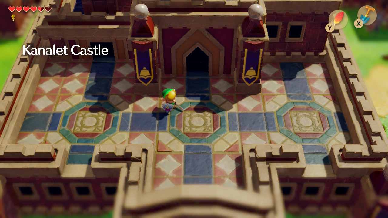 Legend of Zelda: Link's Awakening - How To Enter Kanalet Castle & Find