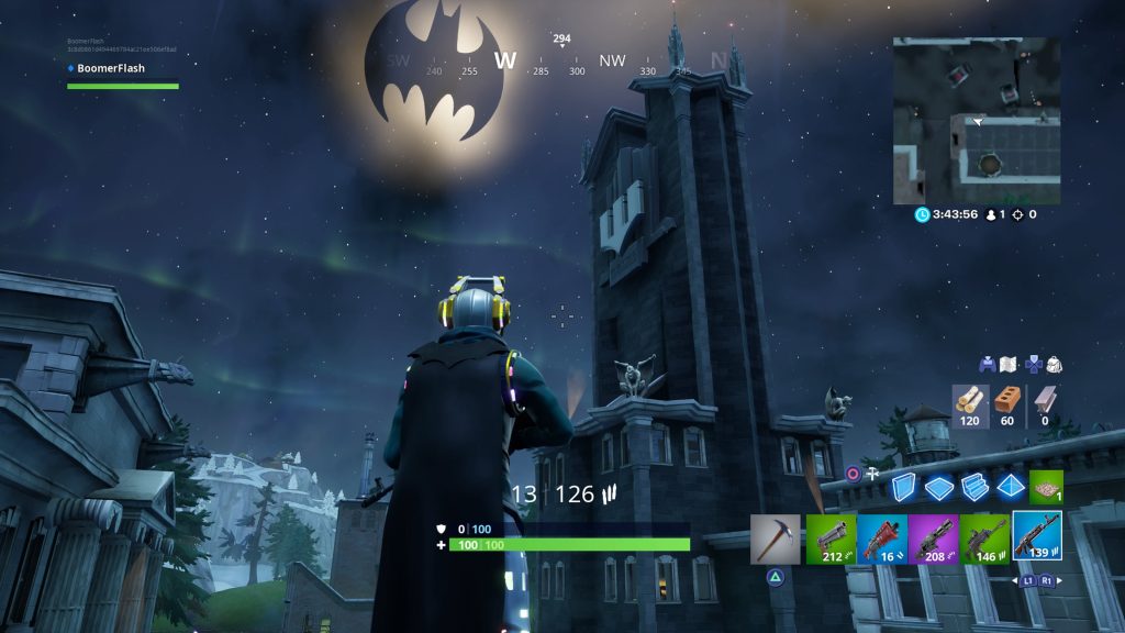 fortnite batman signal locations