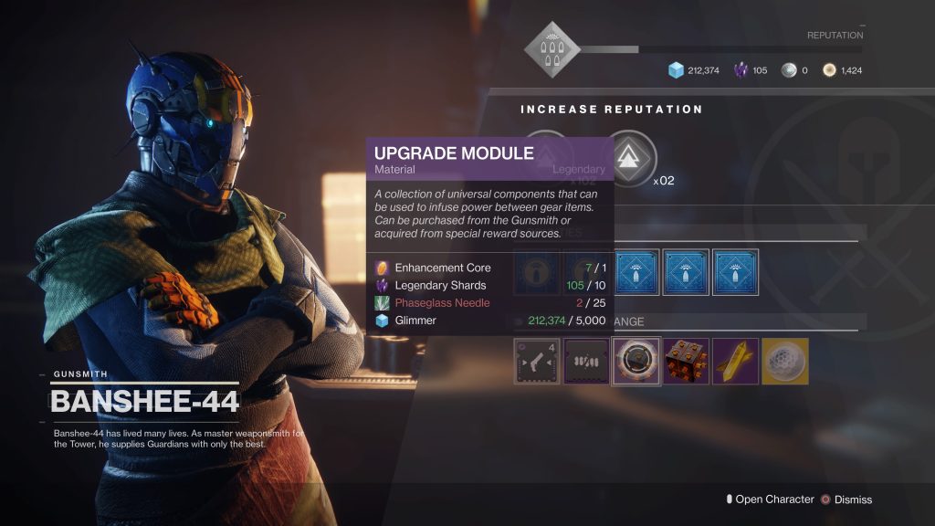 how to infuse destiny