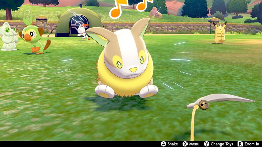 Pokémon Sword Shield How To Get More Camp Toys Curry