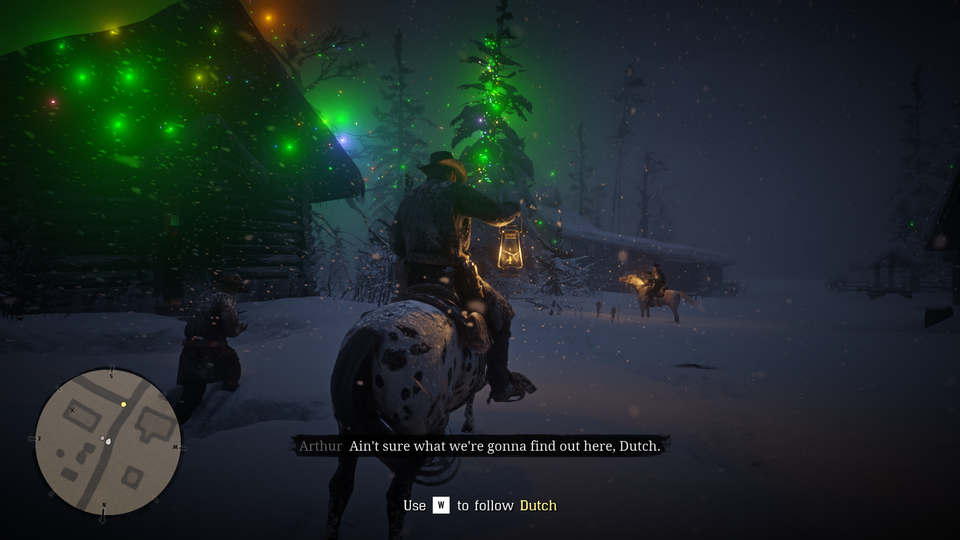 xmas snow code rdr2