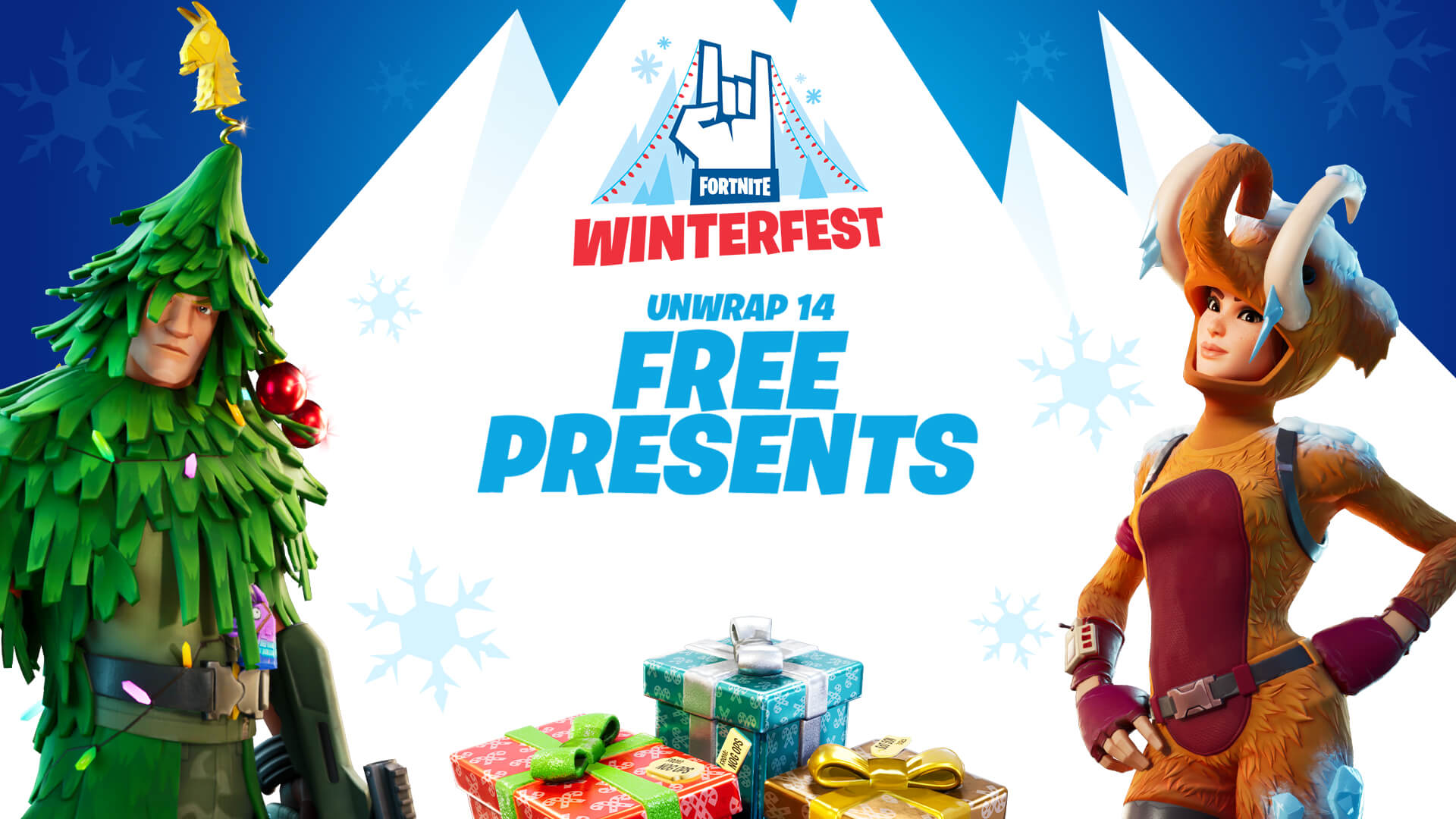 Fortnite Winterfest Launch Trailer Takes Players to The Winter