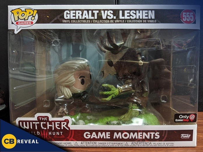 Geralt vs Leshen Pop Moment  FunKo NEW The Witcher Wild Hunt 