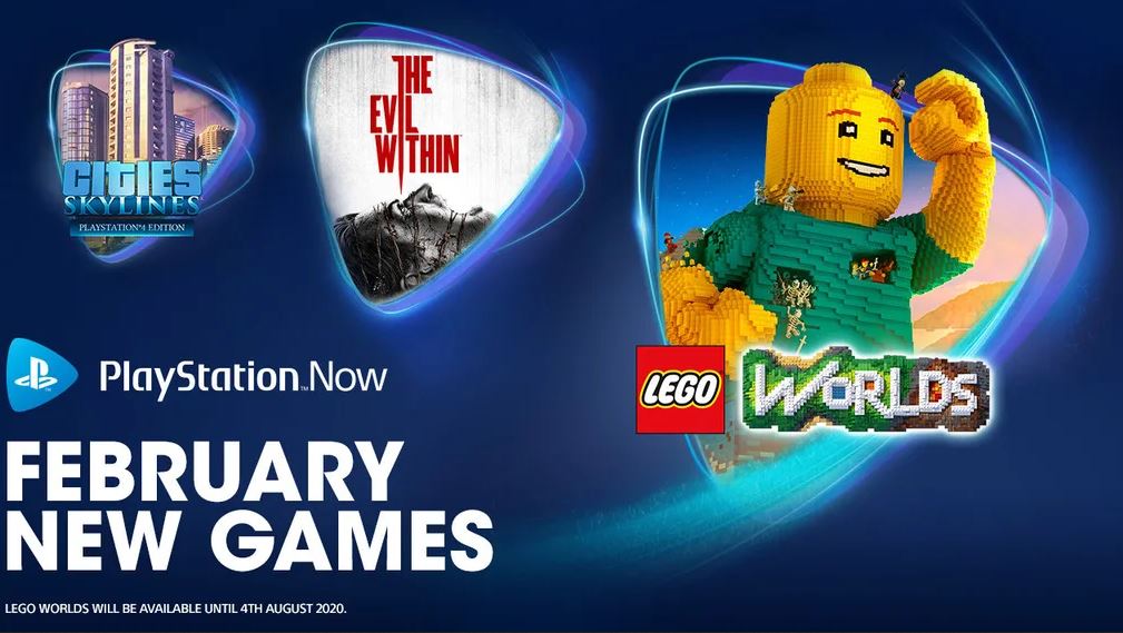 Playstation now sale games february 2020