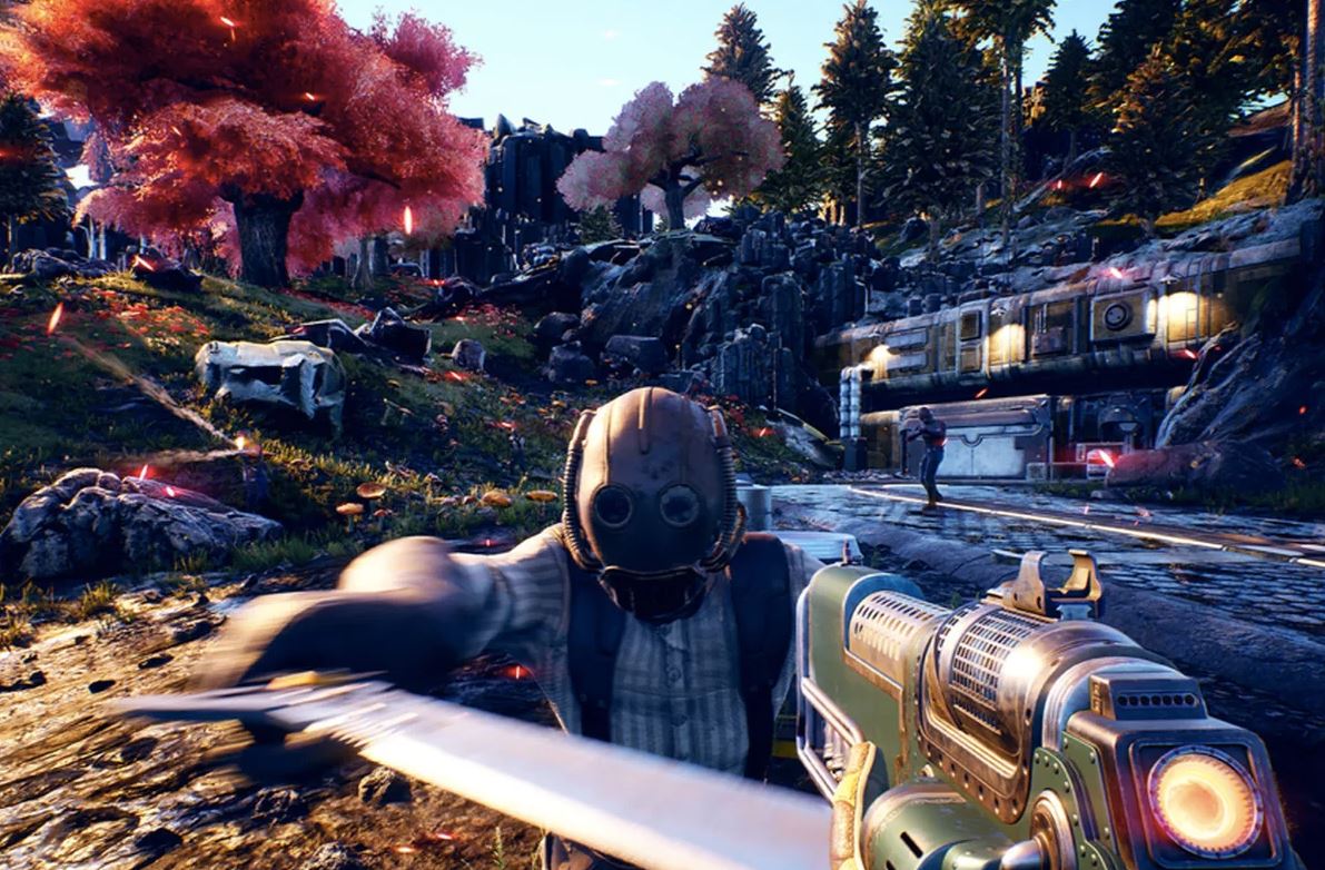 Outer Worlds (Xbox one). Игры с хорошей графикой. Игры с красивым стилем. Лучшие игры на ПК.