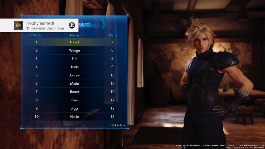 Final Fantasy 7 Remake: How To Reach The Top Of The Darts Leaderboard