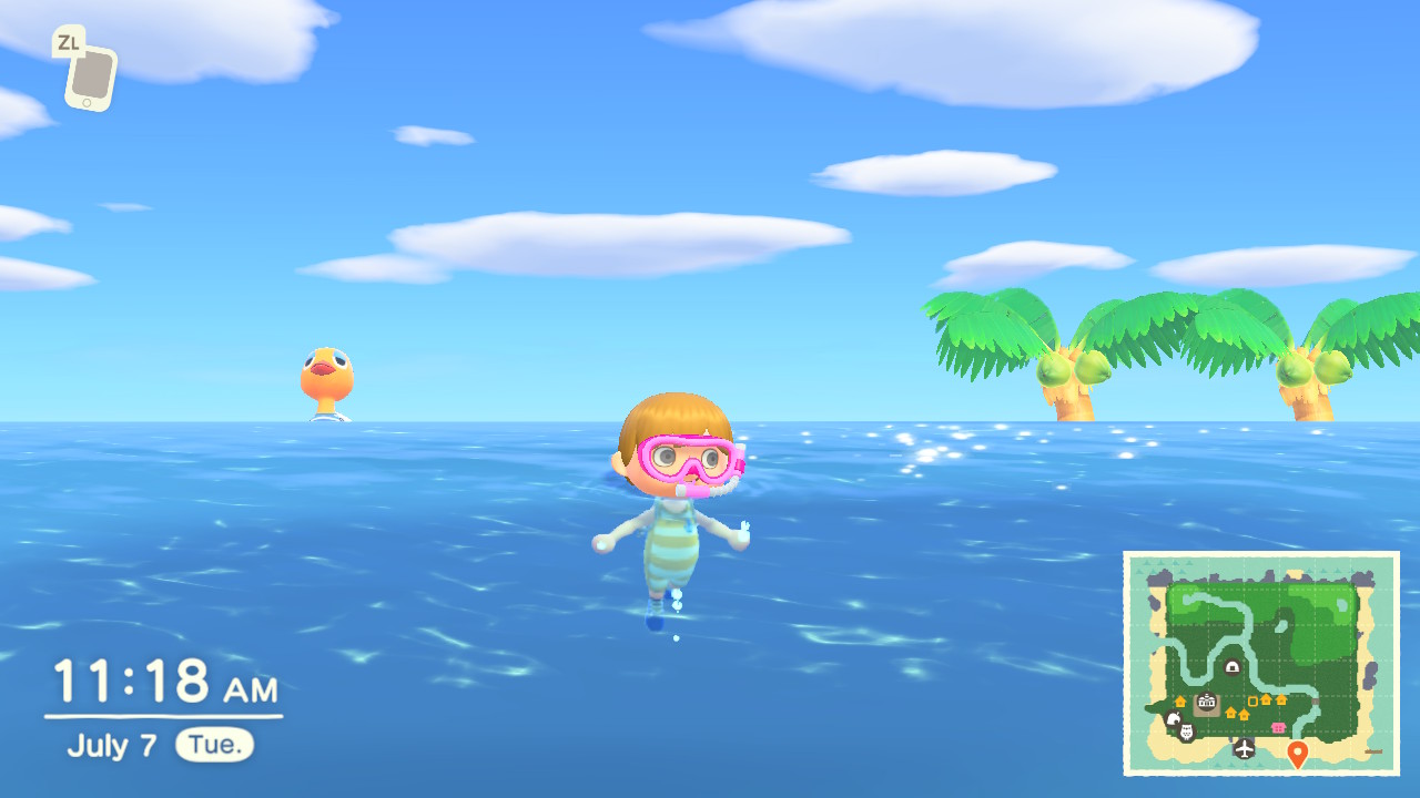 Animal Crossing New Horizons How To Swim Wet Suit Summer Update Guide Gameranx