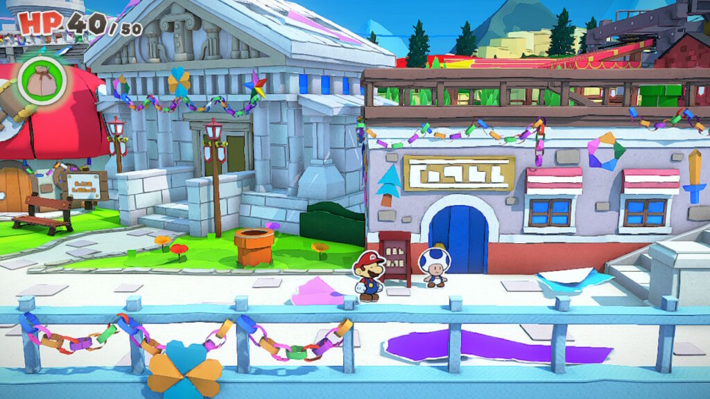 Paper mario origami king hot sale shops