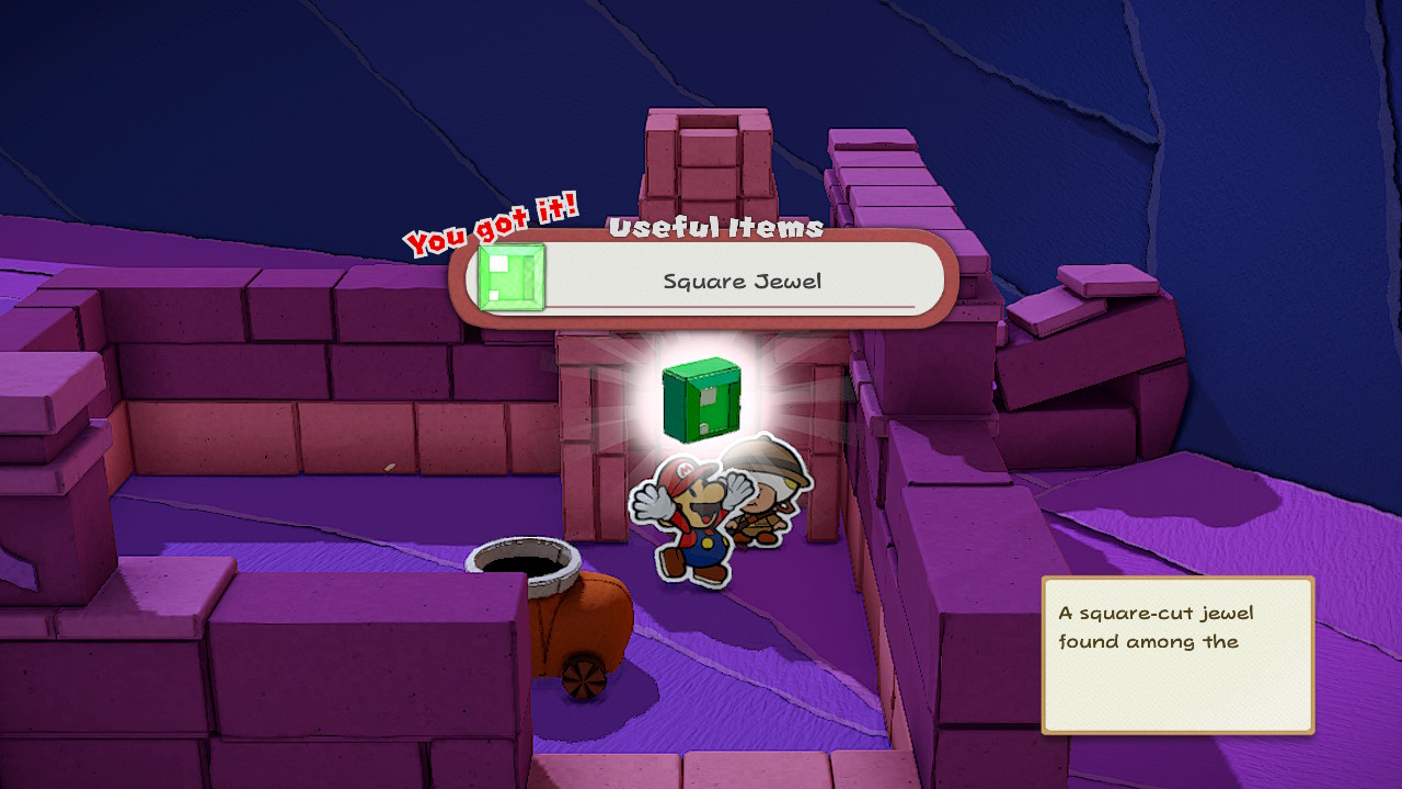 Paper Mario The Origami King All 4 Tower Jewel Locations Fire