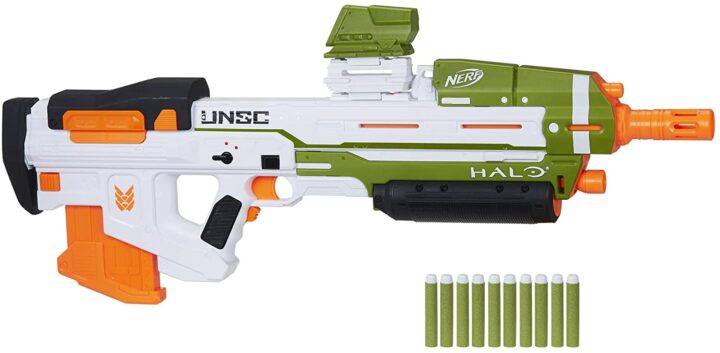 Halo Nerf Motorized Dart Blaster Comes With Halo Infinite Dlc? - Gameranx