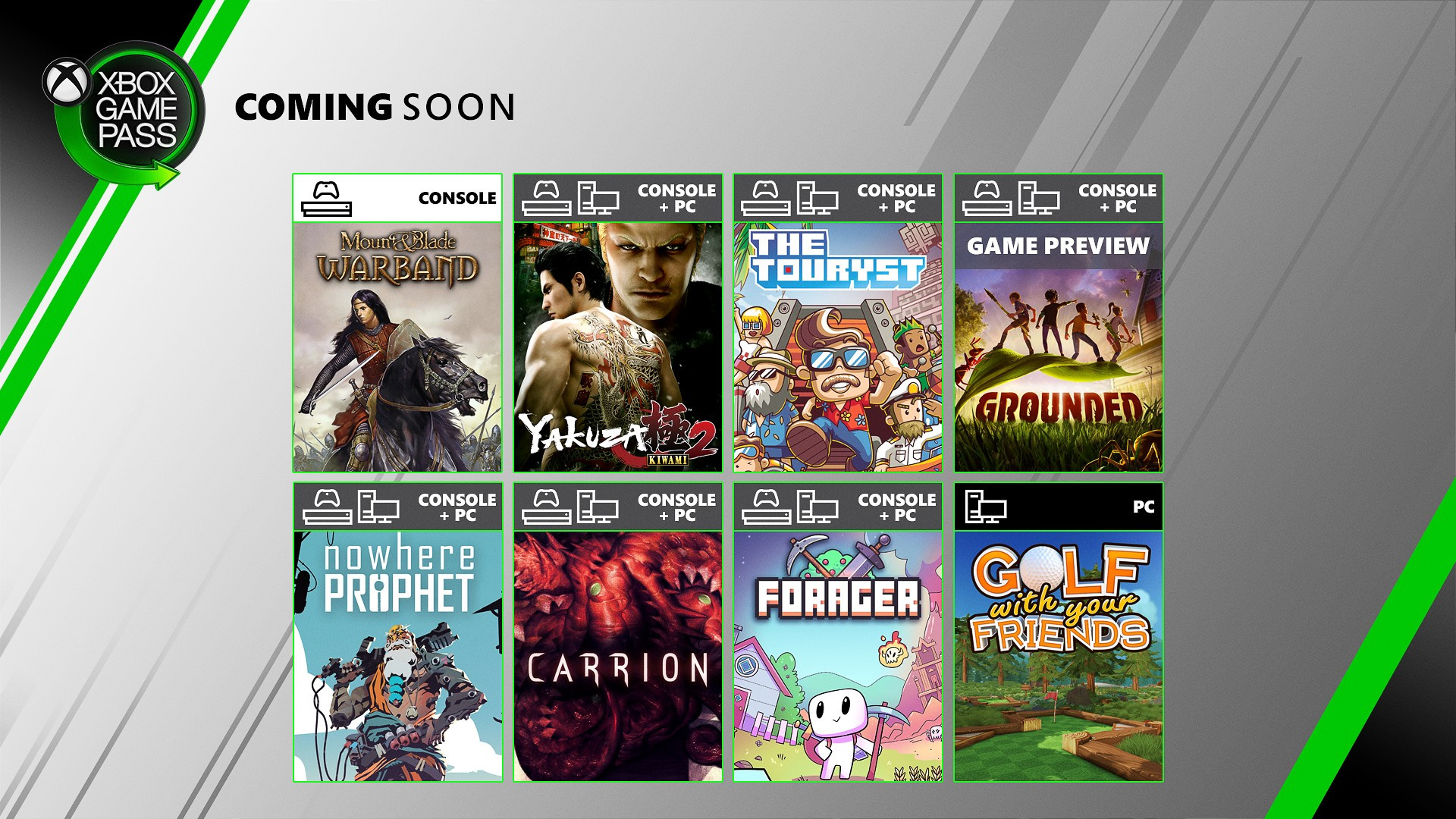 upcoming games on game pass
