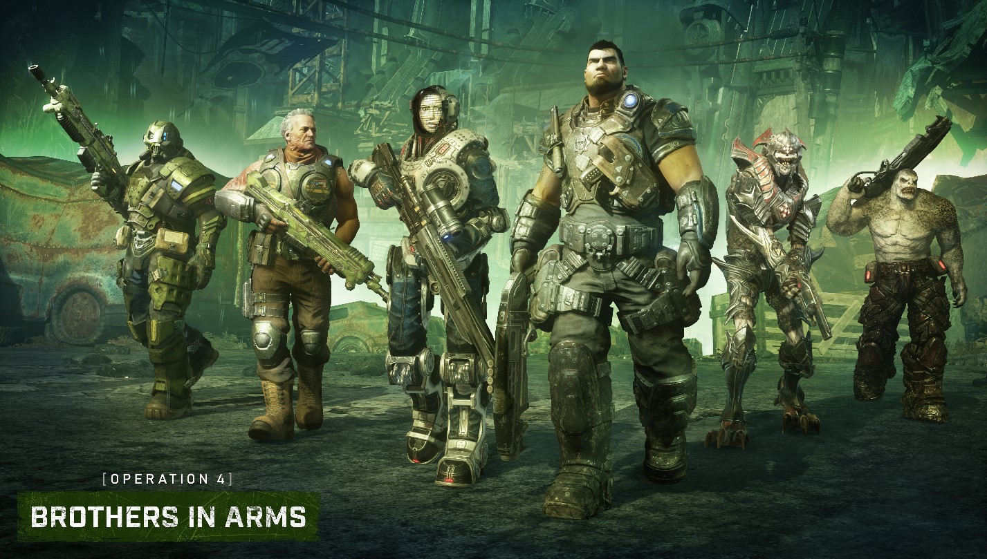 Gears of War 4 launch trailer world premiere