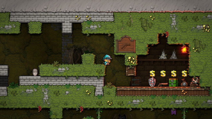 spelunky 2 shopkeeper