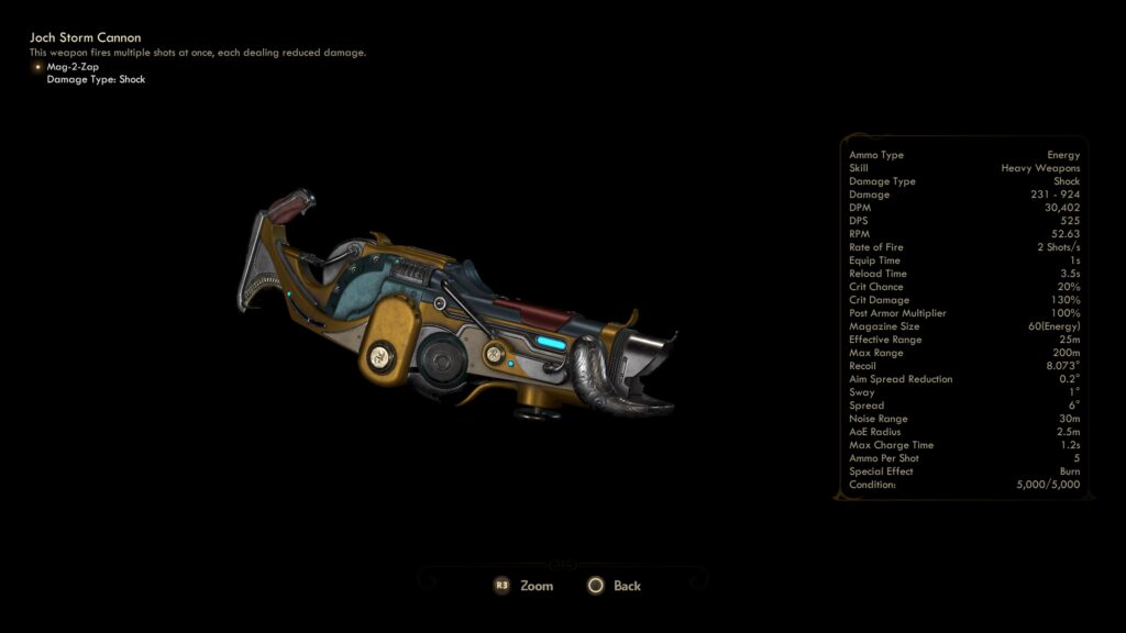 the outer worlds 2 handed melee weapons