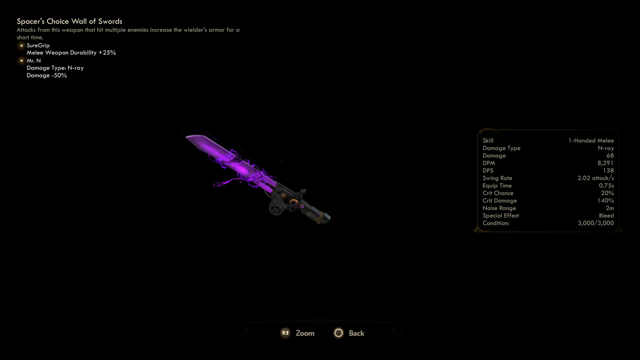 The Outer Worlds Peril On DLC All Named Weapon Locations