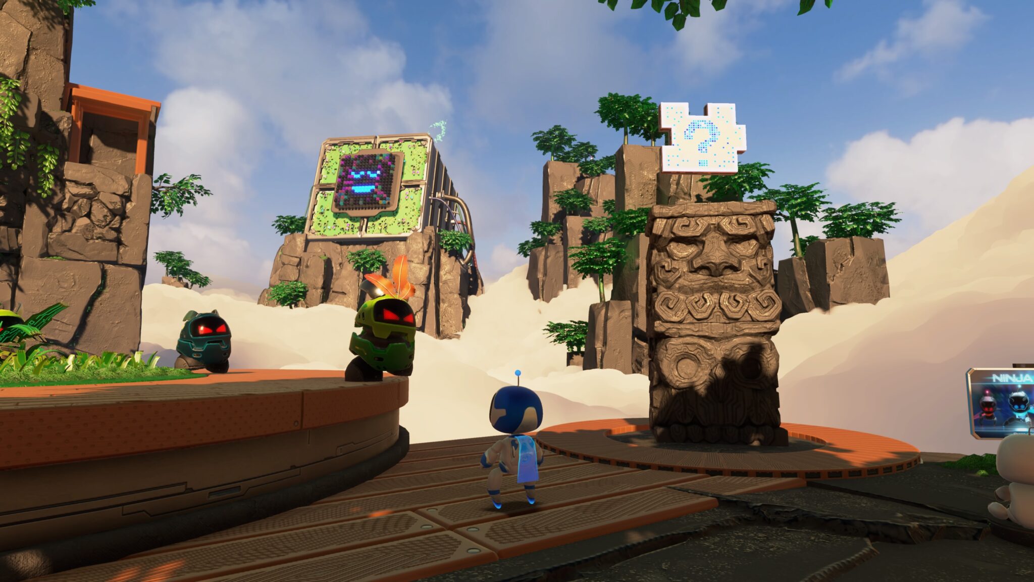 Astro's Playroom All Puzzle Pieces & Artifacts Locations GPU Jungle