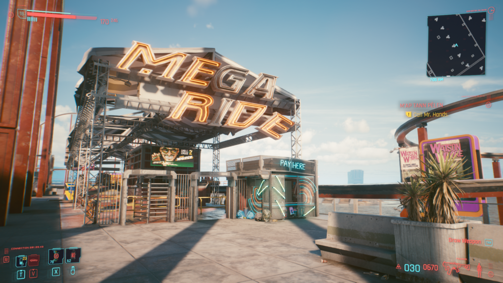 Cyberpunk 2077 Yes You Can Ride The Rollercoaster Here s How