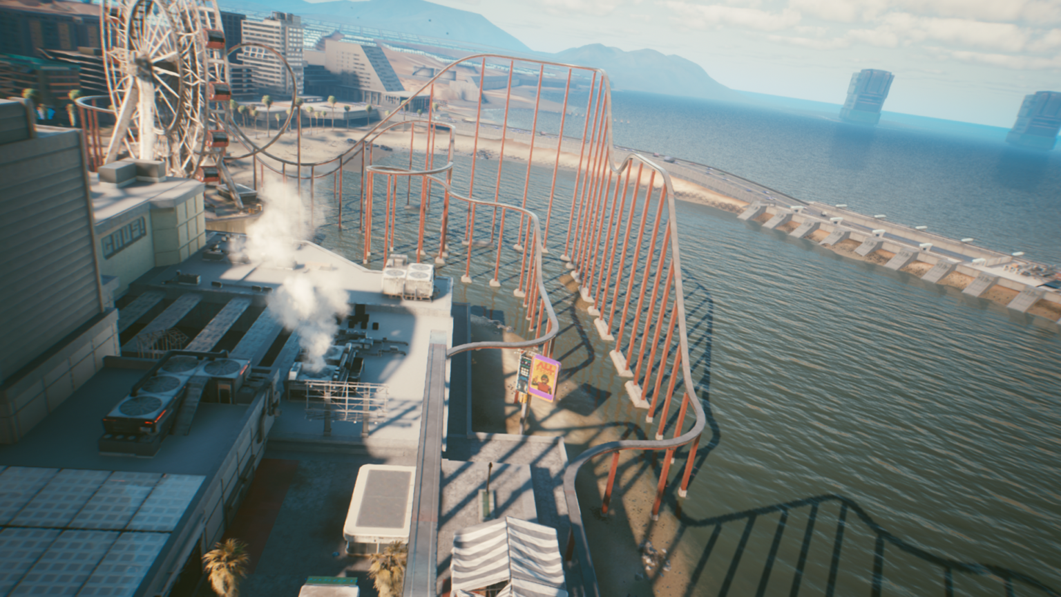 Cyberpunk 2077 Yes, You Can Ride The Rollercoaster Here's How Easter Egg Guide Gameranx