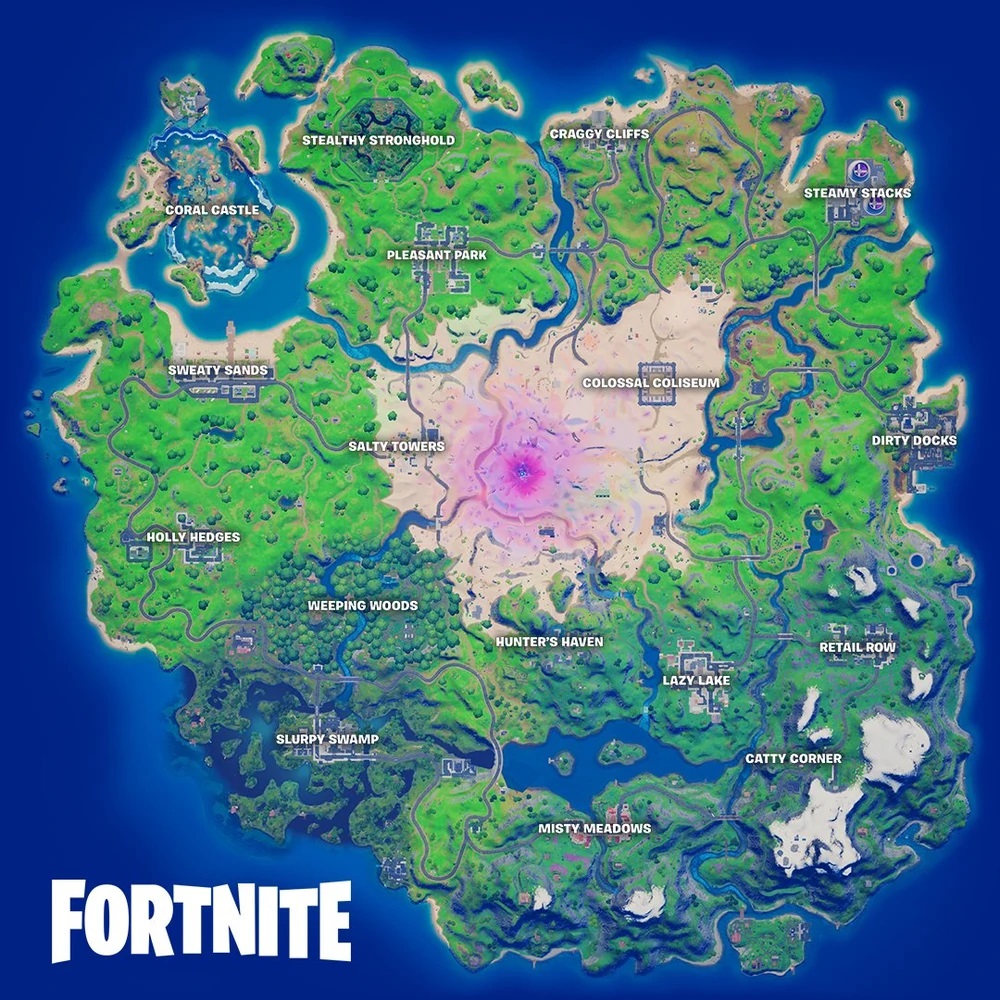 Fortnite Season 5 Take A Visual Tour Of All The New Locations