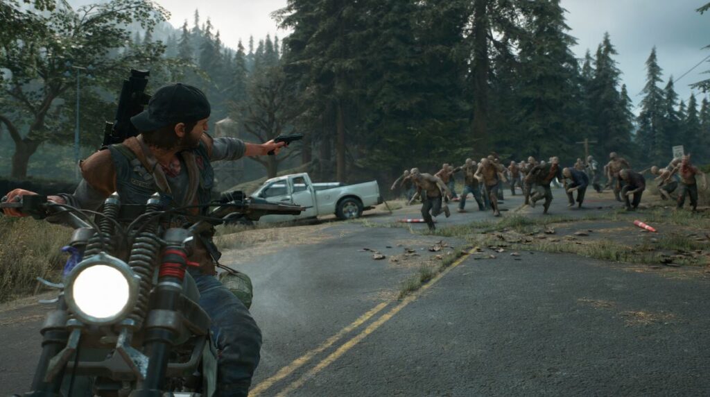 open world zombie biker