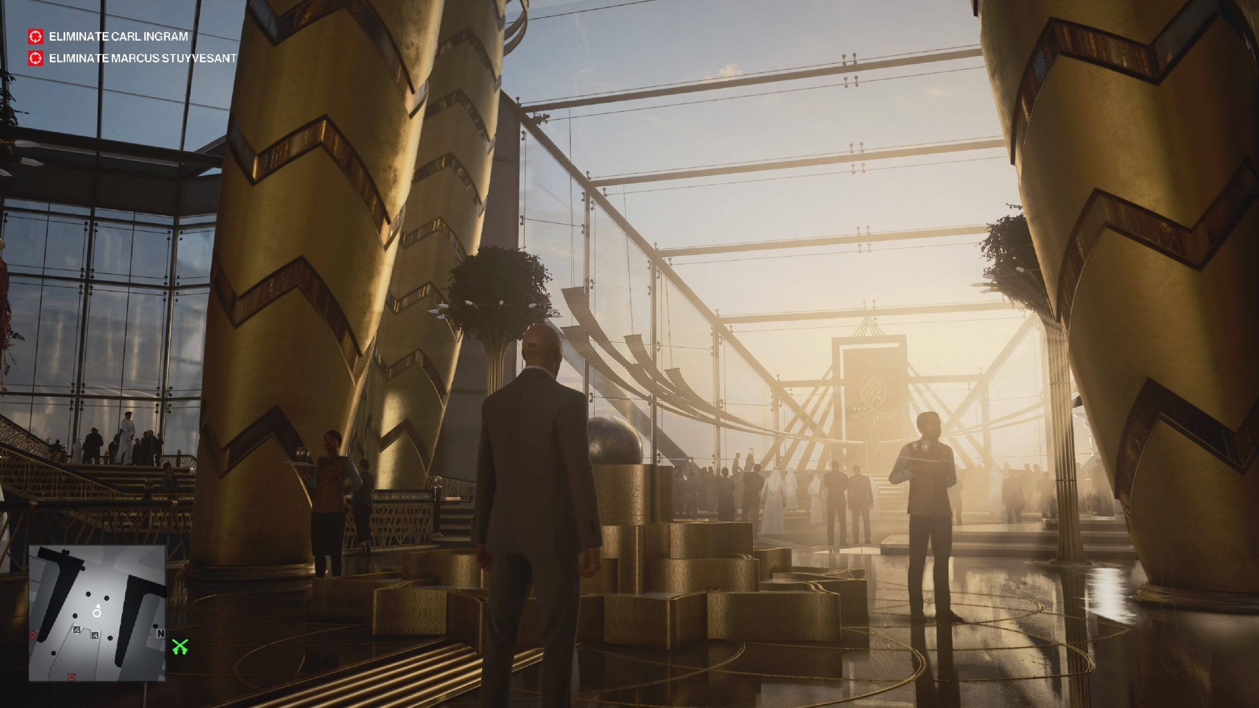 Hitman 3's Dubai mission and the original version of XIII are
