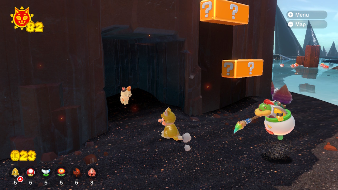 Super Mario 3D World Bowser's Fury All Lost Kitten Locations Daisy