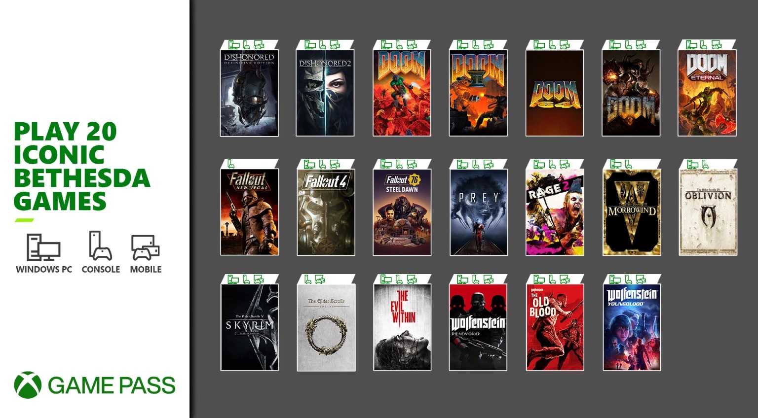 list of xbox pass games