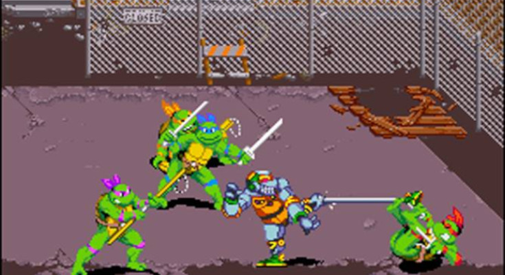 tmnt 4 turtles in time mame