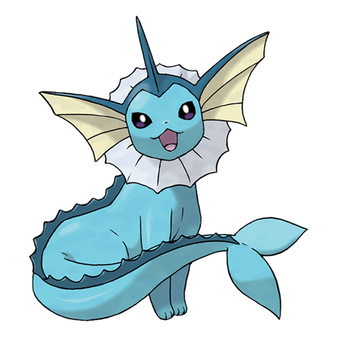 ◓ Pokémon do tipo Água — Water type