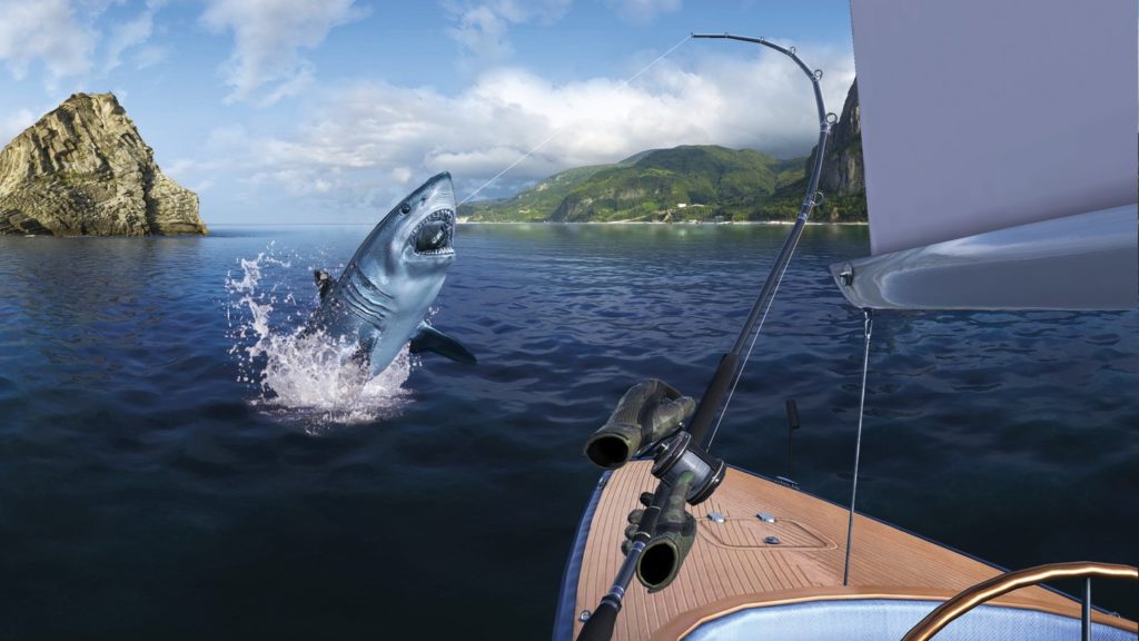 오큘러스 퀘스트2 리얼 피싱 VR 상어 낚기 (Oculus Quest2 Real Fishing VR Catch a Shark) 