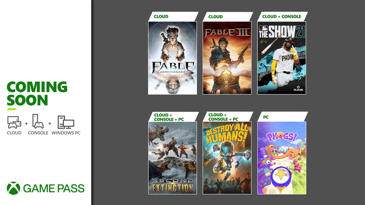 Xbox Game Pass Adds Fable and MLB The Show 21 This Month - Vimarsana News
