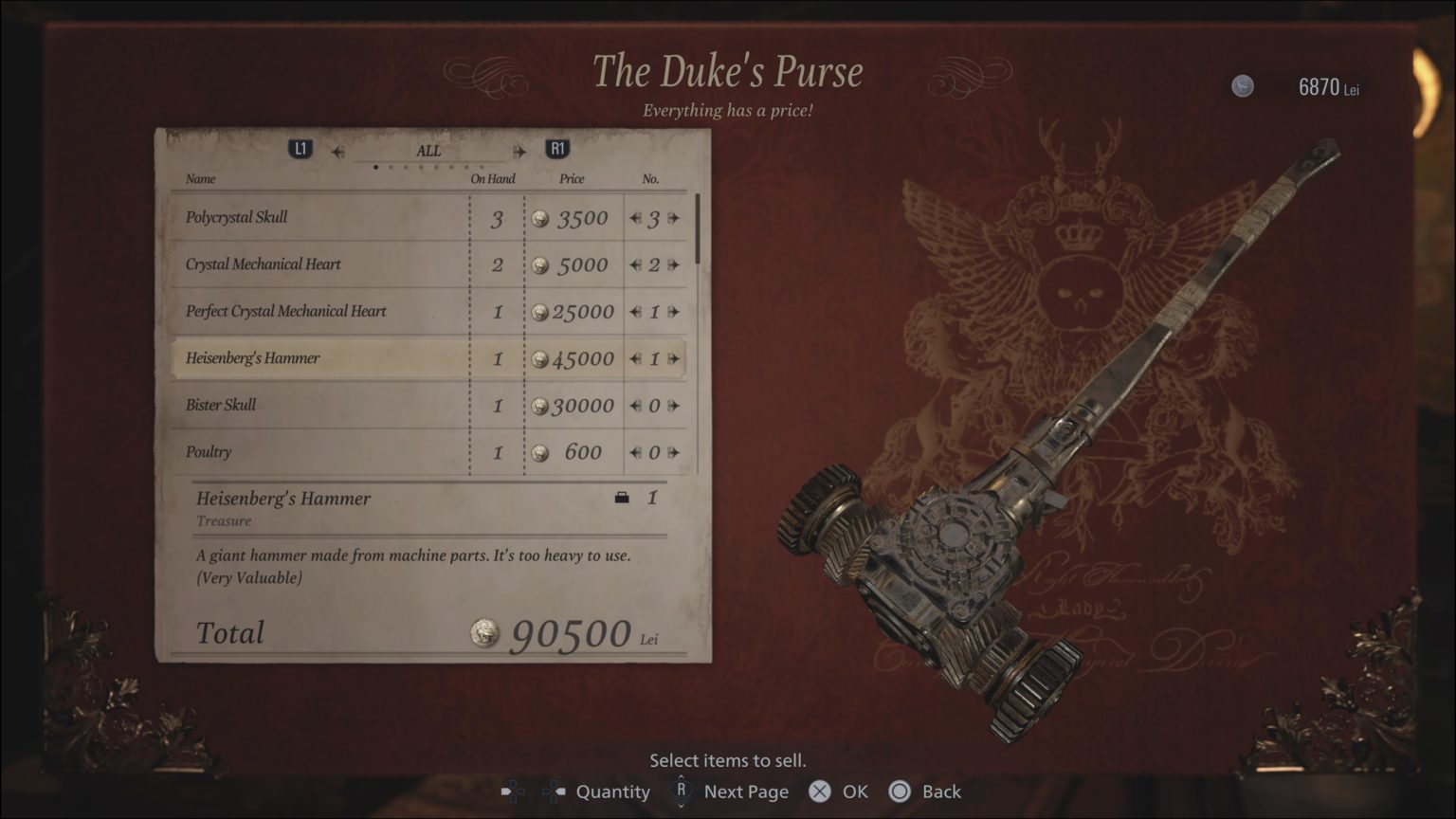 Resident Evil Village How To Get Heisenberg's Hammer Secret Treasure