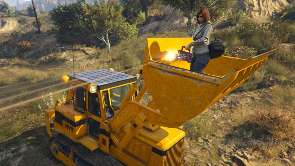 gta 5 bulldozer