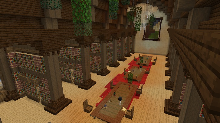 minecraft village library