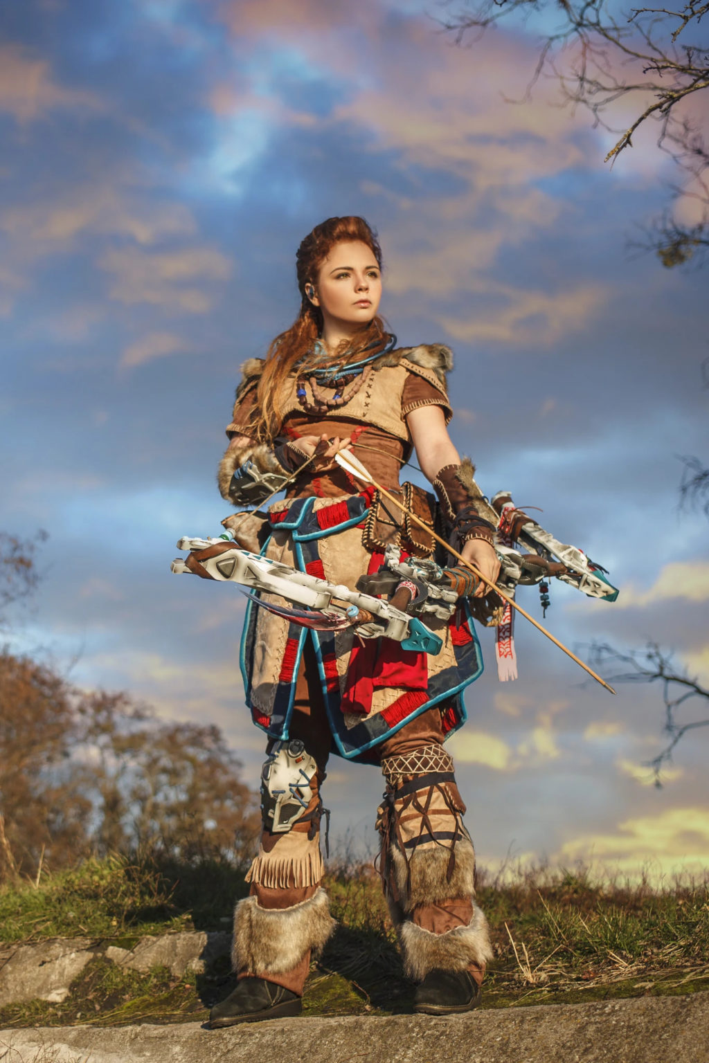 Stunning Cosplay of Aloy From HORIZON ZERO DAWN Created by