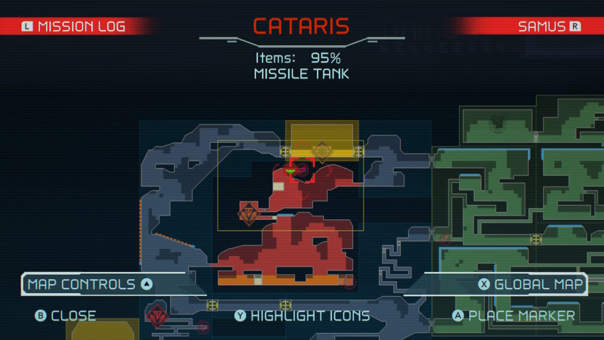 Metroid Dread: Cataris Collectibles | How To Find All Energy & Missile ...