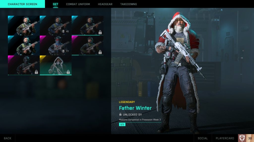 battlefield 2042 santa skin