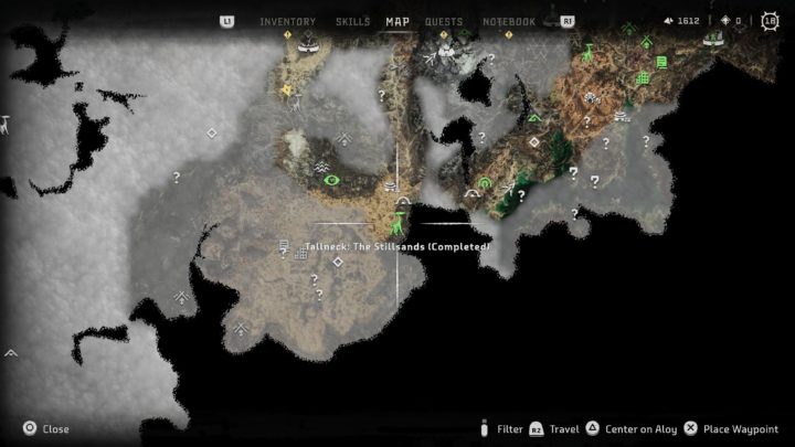 Horizon Forbidden West: All Tallneck Locations - Gameranx