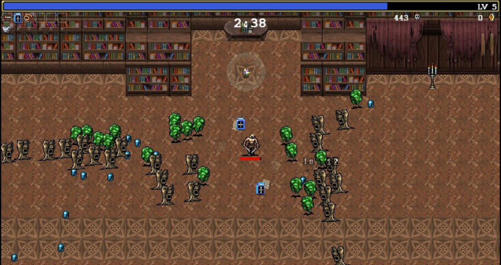 Vampire Survivors: Library Out of Bounds 