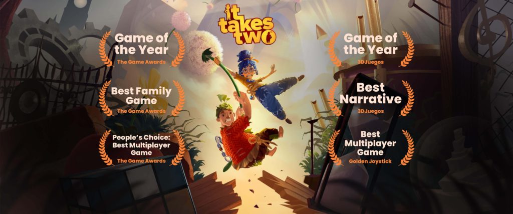 Acclaimed co-op adventure It Takes Two has now sold five million copies