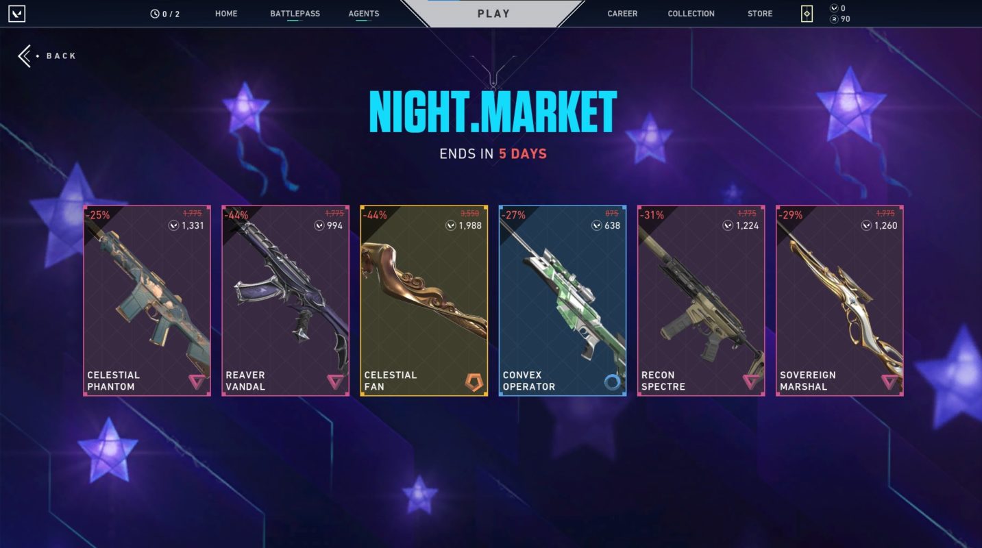 Valorant's Night Market Reportedly Coming Back In April Gameranx