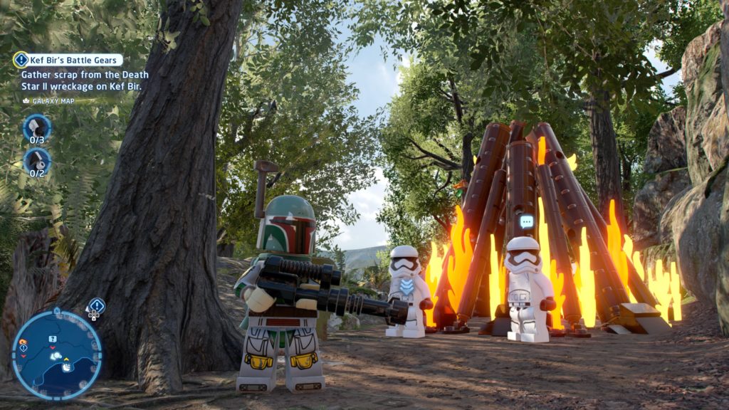 Is Lego Star Wars: The Skywalker Saga an open-world game?