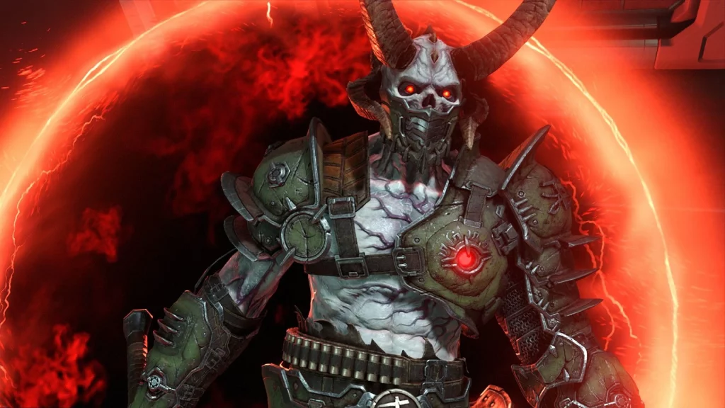 10 Of The Hardest Bosses Of All Time Gameranx   Doom Eternal Marauder 1024x576.webp